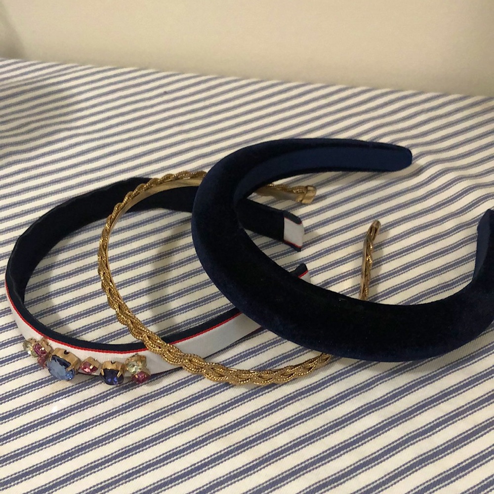 J.Crew Embellished Headband Bundle